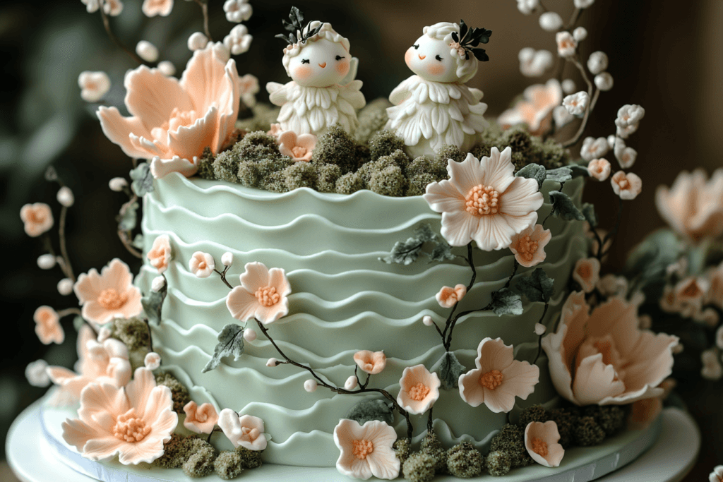 Pretty birthday cakes