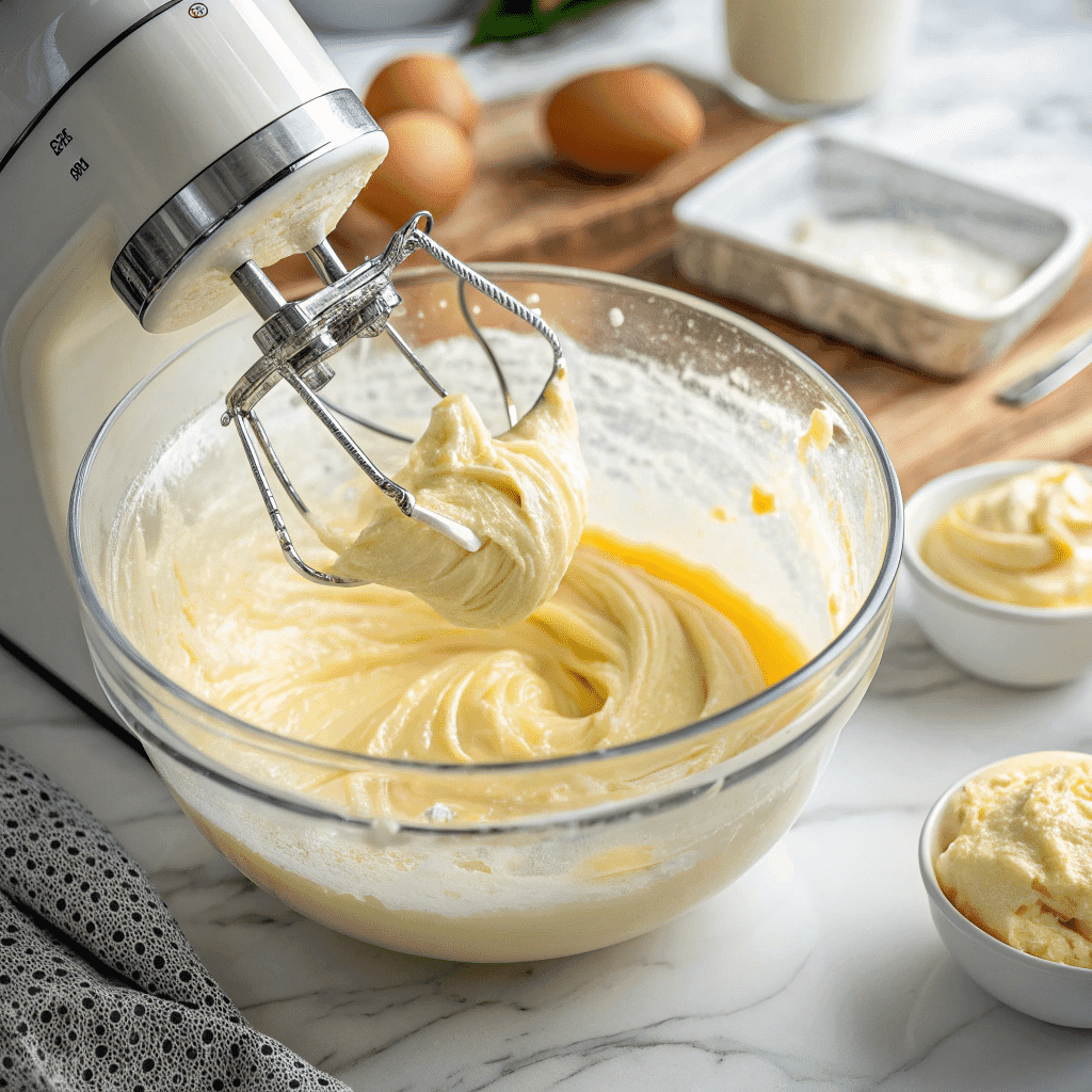Lemon Meringue Cheesecake: A Creamy Twist on a Classic Dessert 5 Add eggs