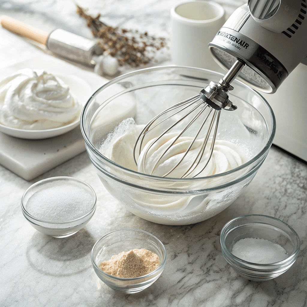 Lemon Meringue Cheesecake: A Creamy Twist on a Classic Dessert 9 make the meringue topping