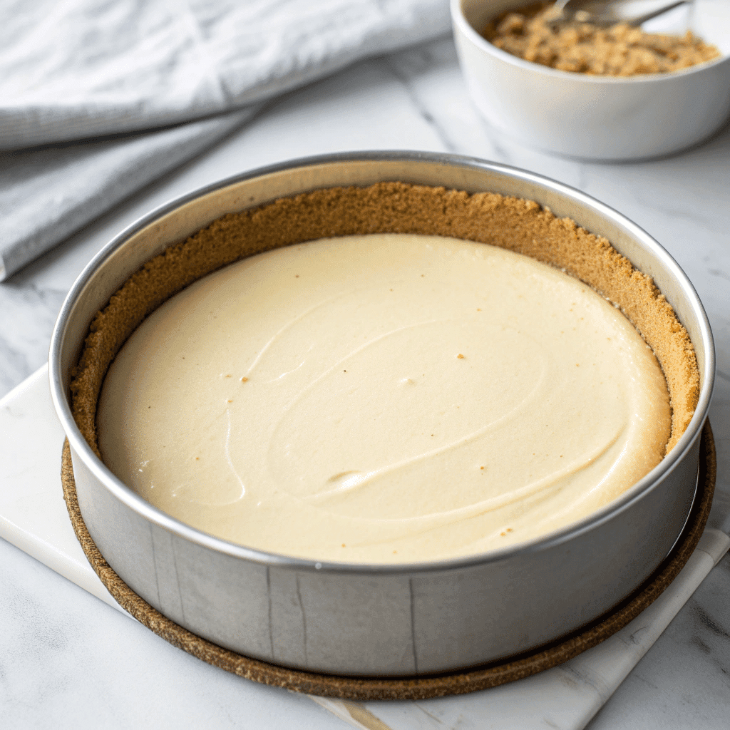 Lemon Meringue Cheesecake: A Creamy Twist on a Classic Dessert 6 springform pan